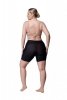 Julimex Bermudy slim 574 czarne plus